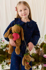 Snuggle Bunnies SB-174330 Breloque pour sac - Pénélope le lapin avec fraise - Snuggle Bunnies vendu par Veille sur toi