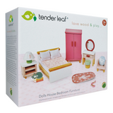 Tender Leaf Toys TL8152 Meubles pour maison de poupée - Chambre - Tender Leaf Toys vendu par Veille sur toi