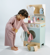 Tender Leaf Toys TL8209 Meuble de buanderie en bois - Tender Leaf Toys vendu par Veille sur toi