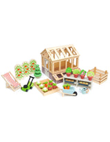 Tender Leaf Toys TL8371 Ensemble de serre et jardin - Tender Leaf Toys vendu par Veille sur toi