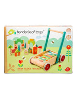 Tender Leaf Toys TL8464 Trotteur à blocs colorés pour bébé - Baby Block Walker - Tender Leaf Toys vendu par Veille sur toi