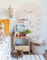 The Type Set Co. AMWD-LG-BB Tableau magnétique autocollant - Blush - The Type Set Co. Large vendu par Veille sur toi