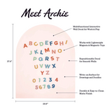 The Type Set Co. Tableau magnétique autocollant - Blush - The Type Set Co. vendu par Veille sur toi