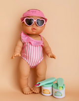 Tiny Harlow TH-DUO-GELATO Ensemble de gelato Tiny Tummies pour poupée - Citron et cerise - Tiny Harlow vendu par Veille sur toi