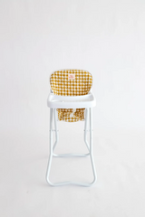 Tiny Harlow TH-HICHAIR-MUGING Chaise haute sur pattes pour poupée - moutarde - Tiny Harlow vendu par Veille sur toi