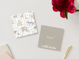 Veille sur toi ⚜ VST-CARTE-SAVANE Carte de souhaits - Savane - Veille sur toi vendu par Veille sur toi