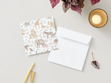 Veille sur toi ⚜ VST-CARTE-SAVANE Carte de souhaits - Savane - Veille sur toi vendu par Veille sur toi