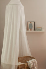 Veille sur toi â VST-CIEL-VOILE-BLANC Ciel de lit en voile - Blanc - Veille sur toi vendu par Veille sur toi