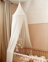 Veille sur toi â VST-CIEL-VOILE-SABLE Ciel de lit en voile - Sable doux - Veille sur toi vendu par Veille sur toi