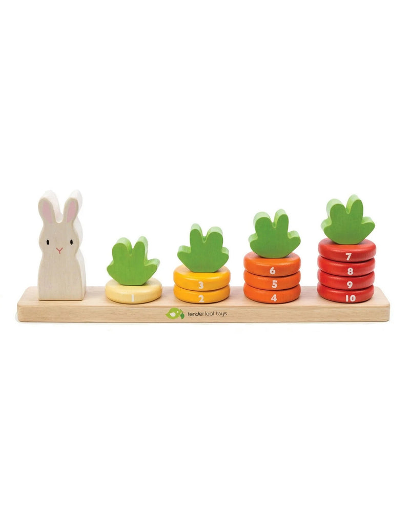 Jeu à empiler - Compter les carottes - Tender Leaf Toys