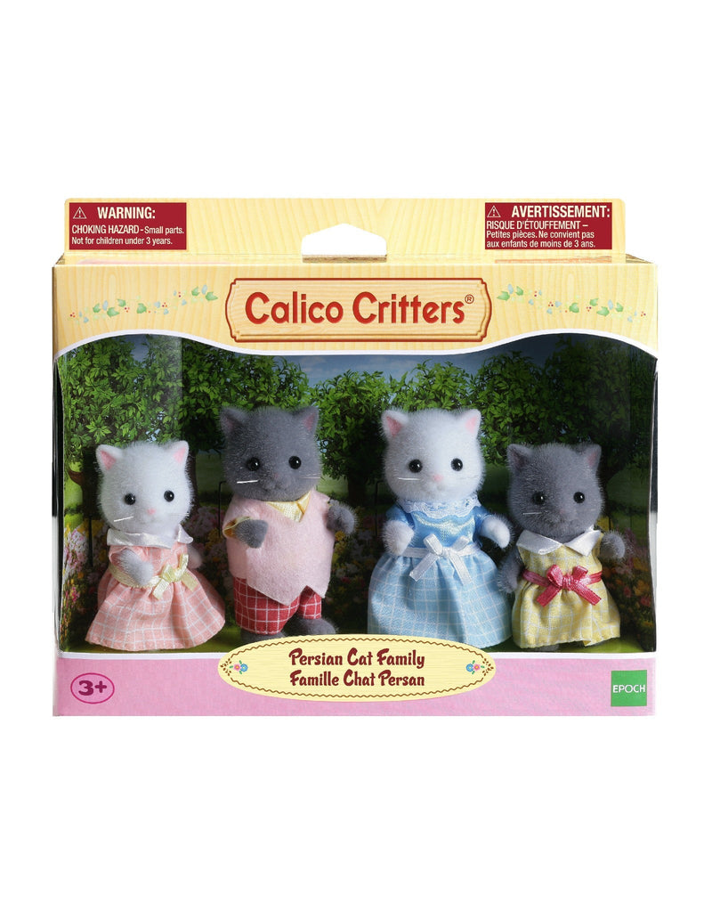 Calico Critters CF1865 Famille Chat Persan - Calico Critters vendu par Veille sur toi