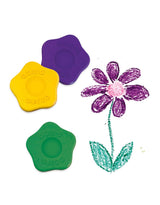 Djeco 12 crayons fleurs pour les petits - Djeco vendu par Veille sur toi