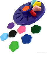 Djeco 12 crayons fleurs pour les petits - Djeco vendu par Veille sur toi