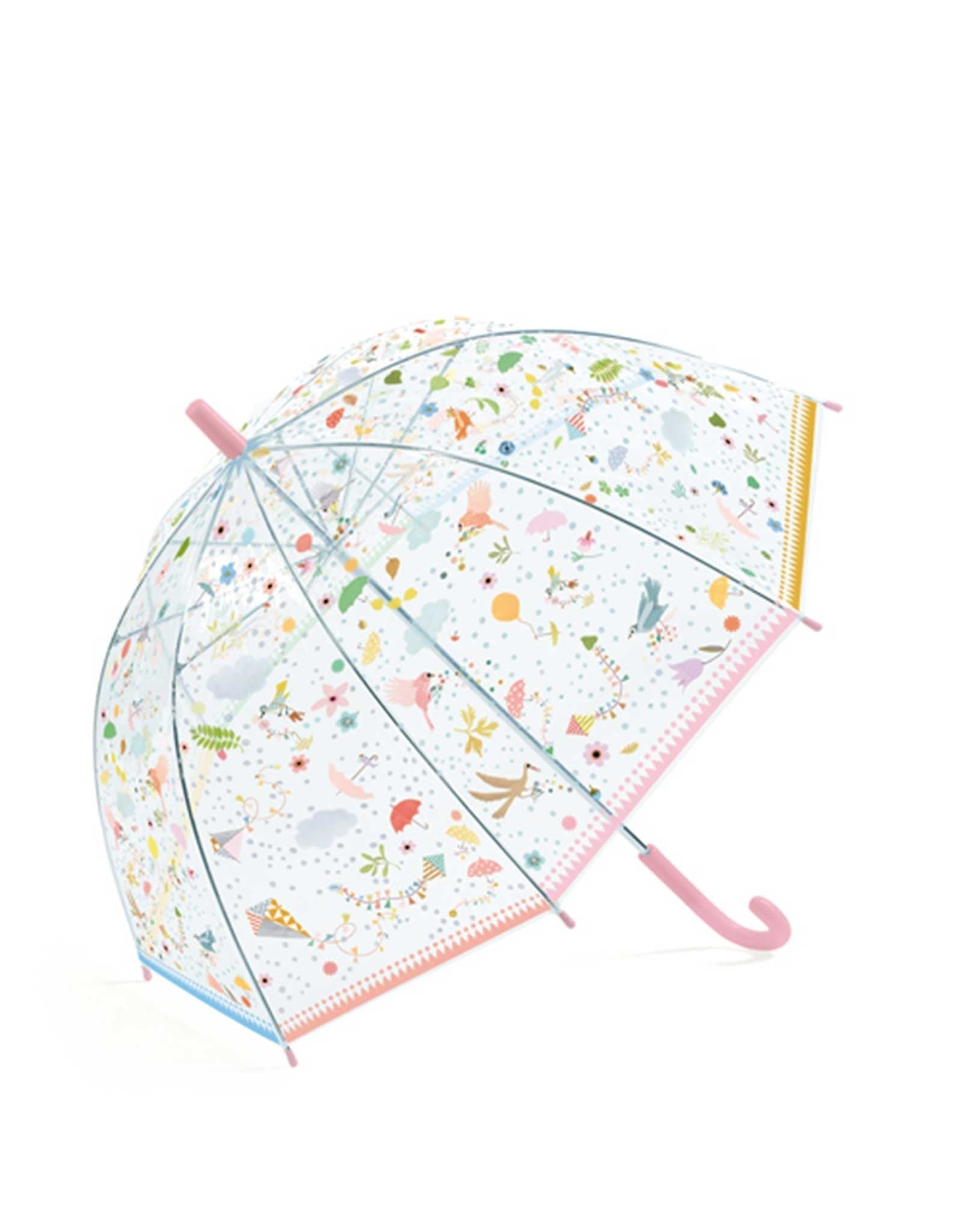 DJECO: grand parapluie transparent petite grande pièce