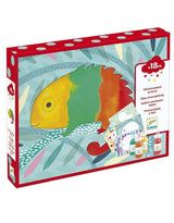 Djeco DJ09878 Ensemble de peinture - Petite barbouille - Classique - Djeco vendu par Veille sur toi