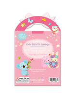 Girl Nation GN-J1042 Boucles d'oreilles autocollantes Cutie - Amis des animaux - Girl Nation vendu par Veille sur toi