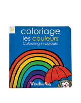 Livre coloriage les couleurs - Moulin Roty marque Moulin Roty vendu par Veille sur toi