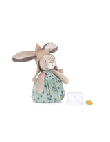 Moulin Roty 678041 Peluche lapin musicale- Trois Petits Lapins - Moulin Roty vendu par Veille sur toi