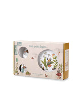 Moulin Roty 678230 Ensemble de vaisselle porcelaine - Trois petits lapins - Moulin Roty vendu par Veille sur toi