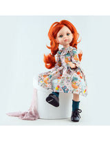 Paola Reina PR-4852 Poupée Articulée Las Amigas - Cristi avec obe promenade dans la forêt - Paola Reina vendu par Veille sur toi