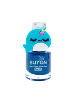 Suyon SUYON-NARWHAL Vernis à ongles avec bague - Narval - Bleu foncé - Suyon vendu par Veille sur toi