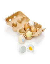 Tender Leaf Toys TL8285 Oeufs en bois - Tender Leaf Toys vendu par Veille sur toi