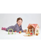Tender Leaf Toys TL8381 Maison de poupée - Cottage Rosewood - Tender Leaf Toys vendu par Veille sur toi