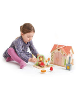 Tender Leaf Toys TL8381 Maison de poupée - Cottage Rosewood - Tender Leaf Toys vendu par Veille sur toi