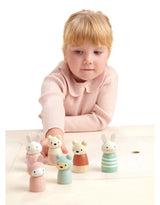Tender Leaf Toys TL8383 Famille de lapins en bois - Tender Leaf Toys vendu par Veille sur toi