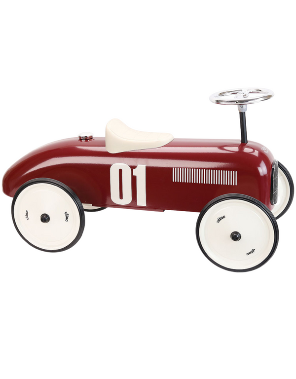 Vintage children's car - Bordeaux red - Vilac