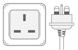 Veille sur toi ⚜ Mécanisme à veilleuse - Veille sur toi Prises UK - 220-240 volt-50Hz (E14) / Sans ampoule vendu par Veille sur toi