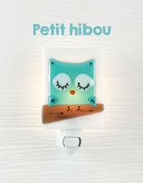 Veilleuse - Petit hibou - Turquoise - Veille sur toi marque Veille sur toi vendu par Veille sur toi