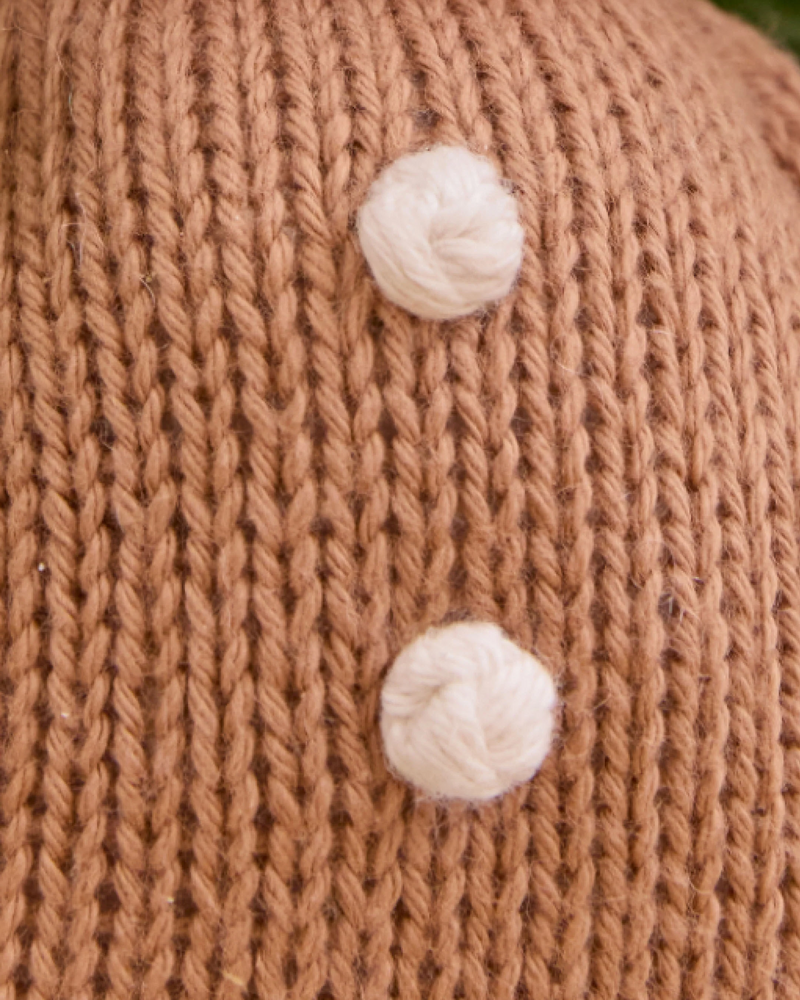 Peluche - Bébé pain d'épices 7" - Glaçage blanc - Cuddle + kind