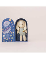 Peluche avec jolie boîte - Tiny - Henry le lapin - Cuddle + kind