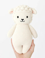 Peluche - Grand bébé agneau 10" - Cuddle + kind