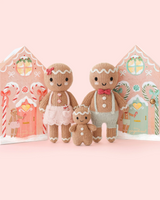 Plush with pretty box - Tiny 6" - Gingerbread - Cuddle + Kind