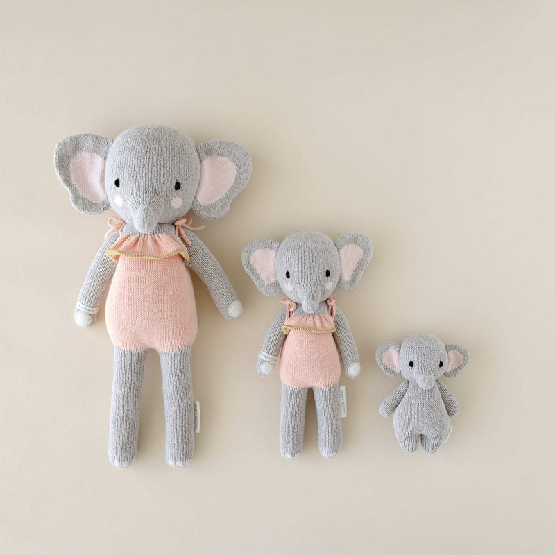Peluche - Bébé Éléphant - Cuddle + kind