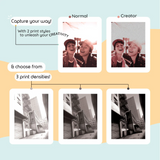 Appareil photo à impression instantanée modèle P2 - Menthe - Kidamento