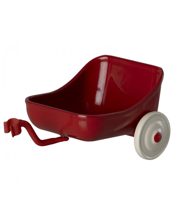 Chariot pour tricycle - Rouge - Maileg