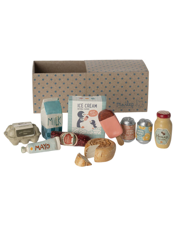 Boite d'épicerie miniature pour souris Maileg | Veille sur toi