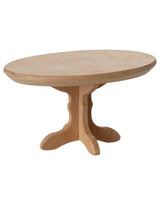 Table à café ovale en bois pour souris Maileg - jouet d'enfant