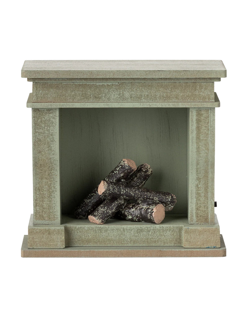 Foyer miniature pour maison de souris - vieux vert - Maileg