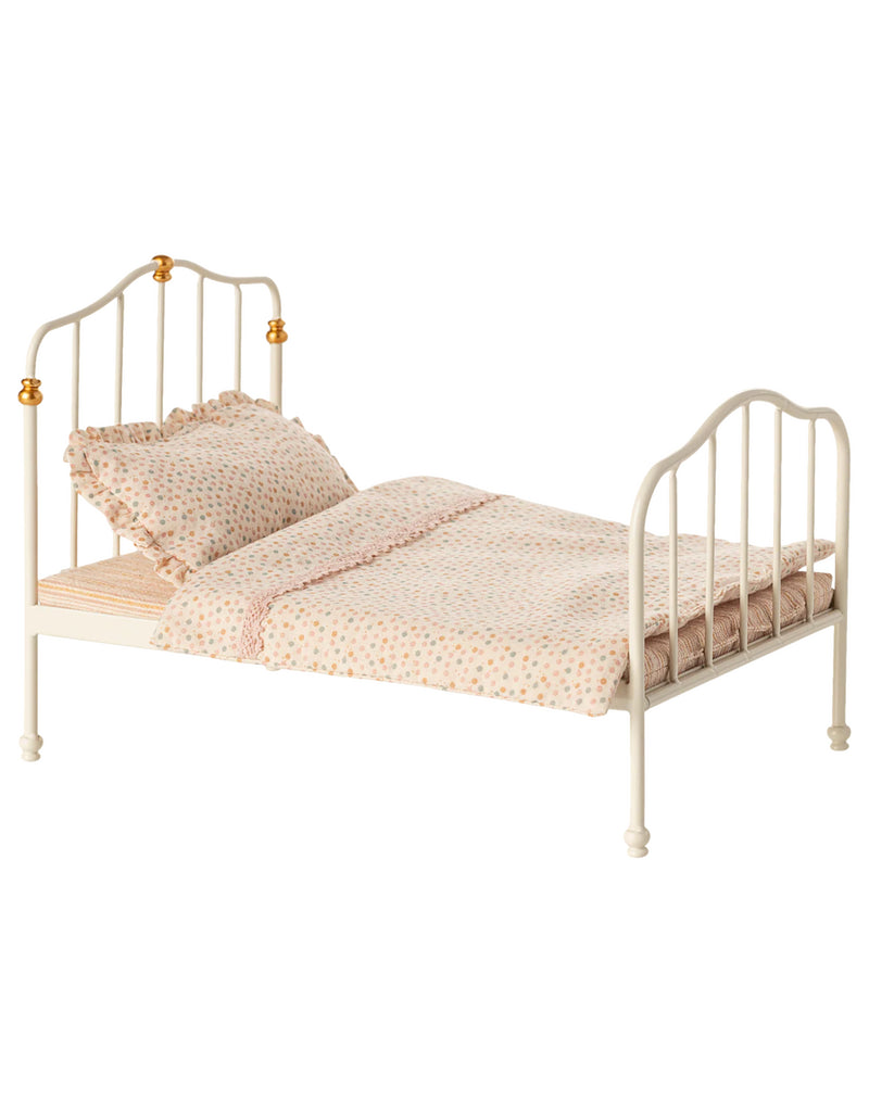 Lit vintage pour souris - Blanc - Maileg