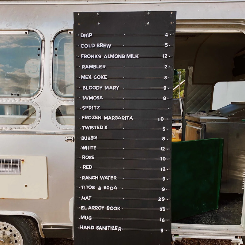 Magnetic Letter and Number Set - White - The Type Set Co.