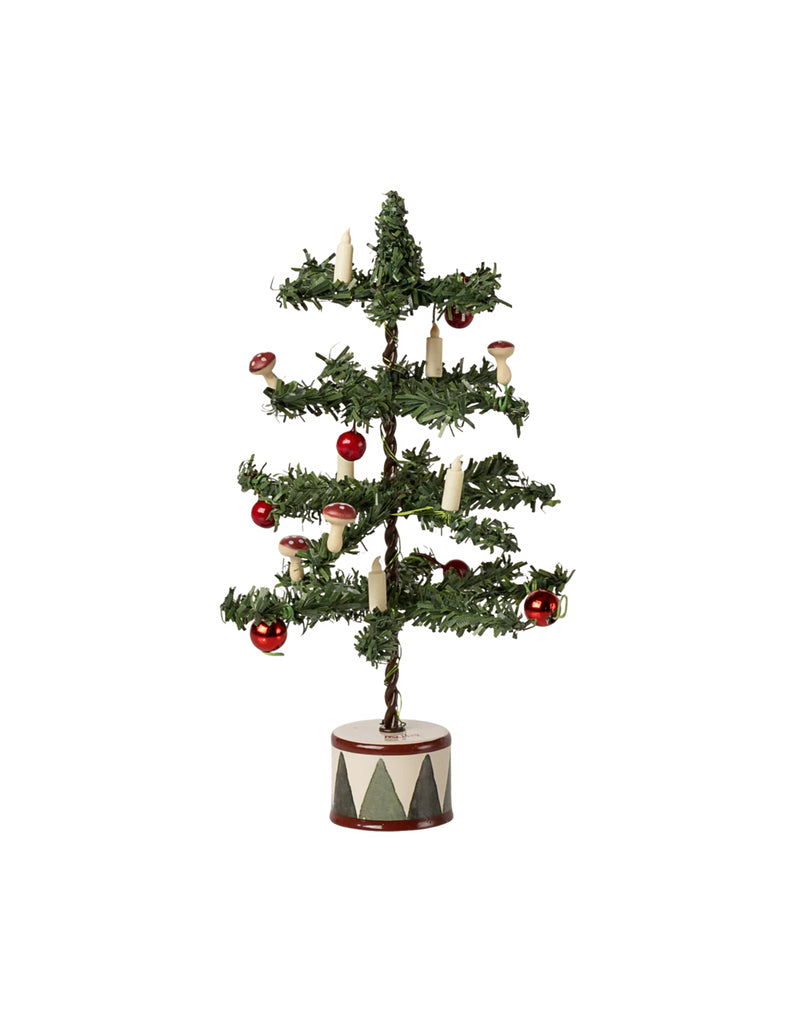 Sapin de Noël décoré et illuminé Maileg - jouet d'enfant