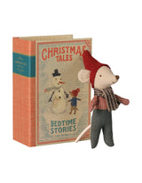 Bébé souris de Noël dans son livre - Maileg