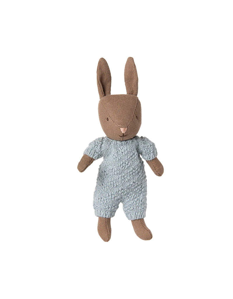 Lapin micro avec barboteuse en tricot - Maileg