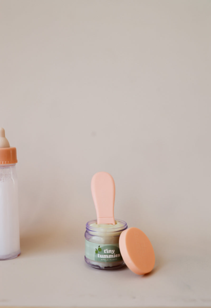 Ensemble de Purée Tiny Tummies pour Poupée - Pomme verte - Tiny Harlow