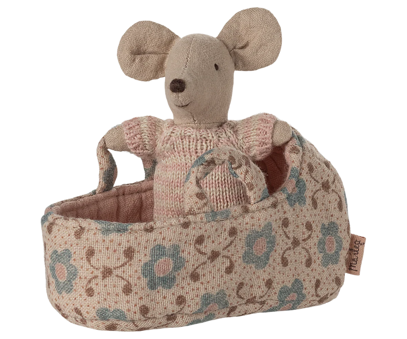 Bébé souris dans son couffin - Maileg