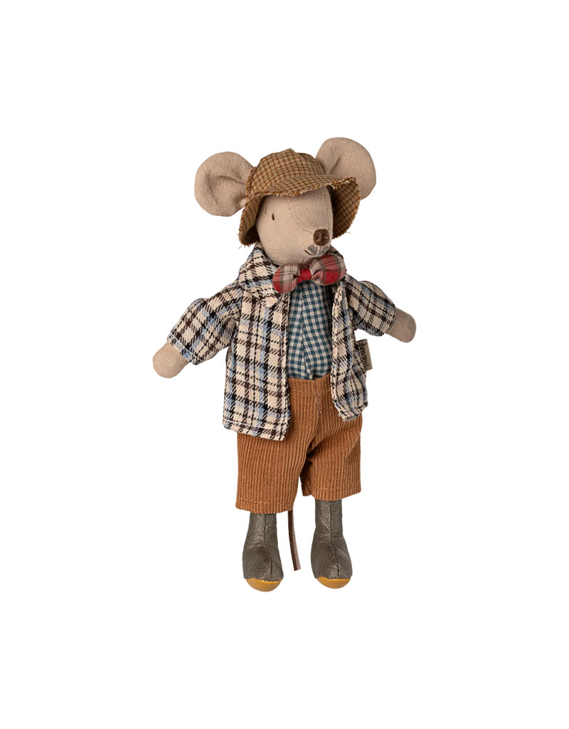 Peluche de grand-papa souris Maileg | Veille sur toi